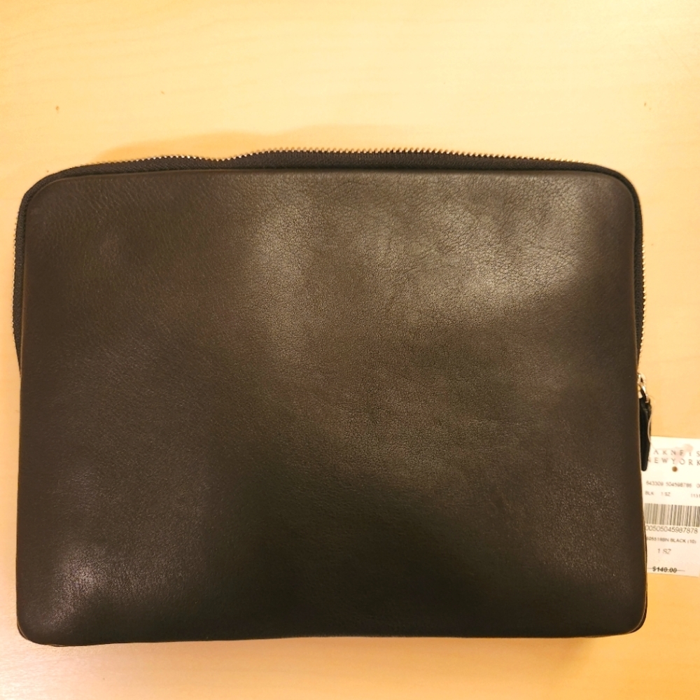Barneys New York small leather folio